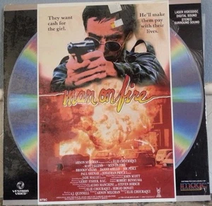 MAN ON FIRE Laser Disc (ID6348VE) LN RARE - Picture 1 of 1