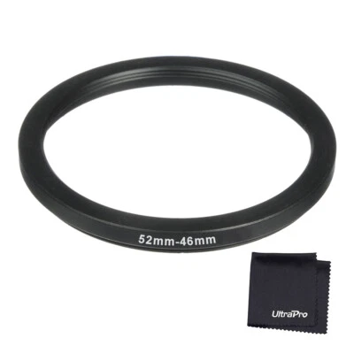 52-46mm Step-Down SLR Lens Metal Adapter Ring - Image 1 of 4