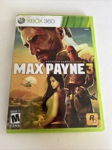 Max Payne 3 (Microsoft Xbox 360, 2012) Disc 1 Only. Tested. Ships Fast! - Picture 1 of 9