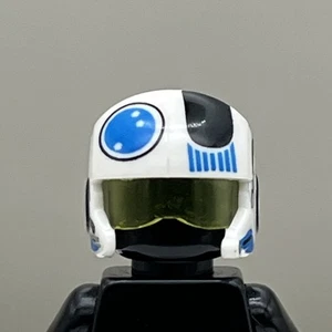 Lego Star Wars Rebel Pilot Helm - Lego Star Wars Minifigur Zubehör - Bild 1 von 3