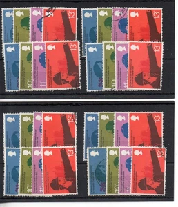 GB Commems, - Wholesale 1976 - Telephone - eight sets - Fine Cancels - Picture 1 of 1