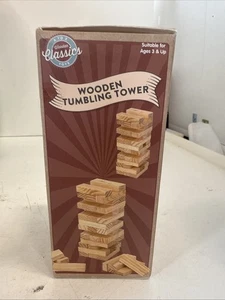 Tumbling Tower Traditional Stacking Tower Game for Kids and Family - Picture 1 of 6