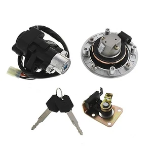Motorcycle Ignition Switch Gas Cap Kit for Suzuki GSXR - Picture 1 of 5