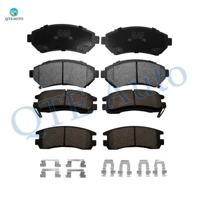 Set of 8 Front-Rear Ceramic Brake Pad Kit For 2002-2005 Chevrolet Venture - Image 1 of 4