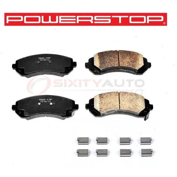 PowerStop Front Disc Brake Pad & Hardware Kit for 2002-2004 Pontiac Montana ye Foto 1 de 4