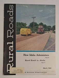 1960 Rural Roads Magazine Alaska Iowa Montana & Marion County Oregon Bridges - Picture 1 of 8