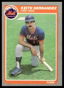 Fleer #85 1985 Keith Hernandez Mets de Nueva York sin precio base+ - Imagen 1 de 2