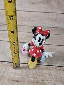 Walt Disney Vintage Minnie Mouse Shopping Character Accents Porcelain Figurine - Picture 1 of 4