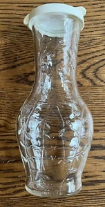 Vintage Good Seasons Salat Dressing Cruet Shaker Glasflasche Deckel Rebe geprägt - Bild 1 von 4