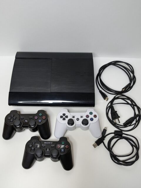 Prefix PS3 Sony PlayStation 3 Super Slim 500 GB used console game for playstation  3 - AliExpress