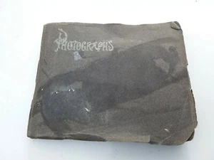 Álbum de fotos antiguo 1800s Vagones de ferrocarril Barcos Vintage Americana Historia Trenes - Imagen 1 de 12