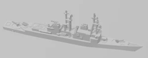 Zerstörer - Spruance Class - USN - Wargaming - Achse und Verbündete - Marine Miniatur - Bild 1 von 4