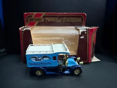 Matchbox Models of Yesteryear 1910 Renault Type AG The Eagle Pencil Co Y-25 Box  - Image 1 of 4