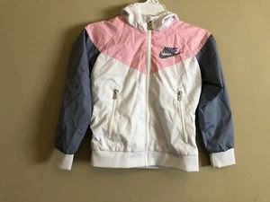 Nike Youth Girls Multicolored Windrunner Jacket Size 4 XS Age 3-4YRS - Picture 1 of 9