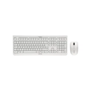 CHERRY DW 3000 kabelloses Tastatur-Maus-Set weiß/grau 2,4 Ghz - Bild 1 von 1