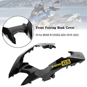 Front Nose Fairing Beak Fender Cover For BMW R1250GS / ADV 2019-2023 Black - Foto 1 di 15