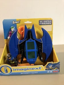 Fisher Price Imaginext DC Super Friends Batwing w/ Joker & Batman Figures New - Picture 1 of 4