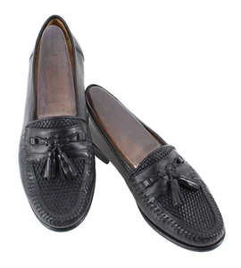 Sandro 9.5M Black Leather Men's Loafer Shoe - Picture 1 of 9
