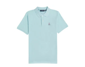 Psycho Bunny Men's Classic Polo Seafoam B6K001Y1PC-SEF - Picture 1 of 2