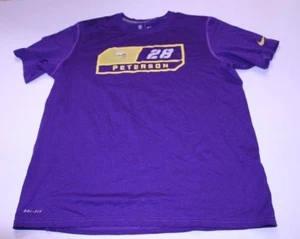 Camisa de rendimiento deportivo para hombre Minnesota Vikings Adrian Peterson L (púrpura) Ni - Imagen 1 de 3