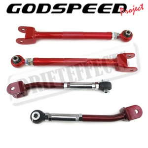 Godspeed Adjustable Rear Camber + Spring Bucket Toe Arm Kit For 2009-19 370Z Z34 - Picture 1 of 4