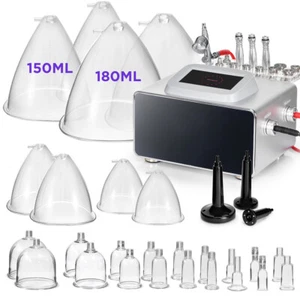 Pro 3 in1 Breast Butt Enlarge Machine Cupping Massage Diamond Microdermabrasion - Picture 1 of 10