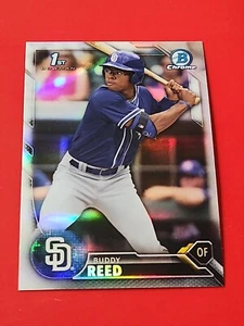 Buddy Reed 2016 Bowman Chrome Draft Refractor, #BDC-15, San Diego Padres - Bild 1 von 3