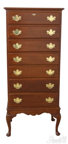 55012EC: STATTON New Marker Cherry Queen Anne Lingerie Chest Cover