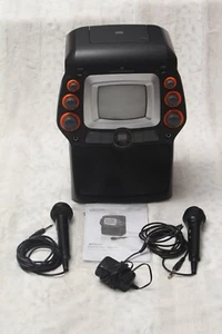 GPX JM33SB Karaoke Party Maschine mit 2 Mikrofonen + Netzteil GETESTET - Bild 1 von 15