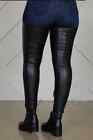 New Women's Thigh-High Stretch Boots - Chunky Heels, Soft PU Leather