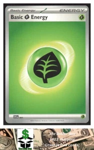 SV01: Scarlet & Violet Base Set #001 Basic Grass Energy - - Picture 1 of 2
