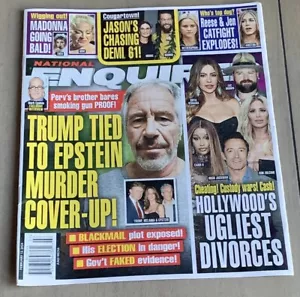 Trump Tied To Epstein Murder - National Enquirer Magazine - February 12, 2024 - Imagen 1 de 1