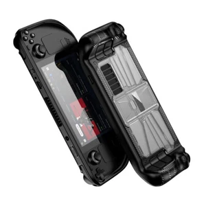 For Steam Deck Game Console Black Kickstand Shockproof Protective Cover Case - Picture 1 of 6