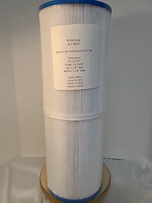 Waterway Pool / Spa Replacement Filter Cartridge 817-0015 NEW - Image 1 of 4