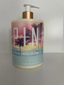 VS WILD IN PINK Body Lotion Caribbean Mango & Violet 16.9oz Extremely Rare Htf - Picture 1 of 2
