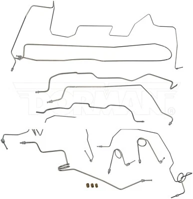 Brake Hydraulic Line Kit Fits 1995-1998 Chevrolet K1500 Standard Cab GAS Dorman - Image 1 of 2