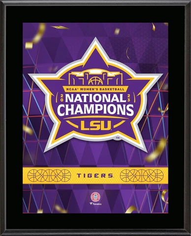 LSU Tigers 2023 NCAA Women's Basketball National Champions 10.5" X Cover