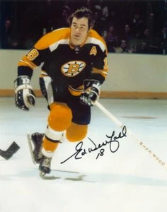 Ed Westfall autographed 8x10 Photo (Boston Bruins) - Picture 1 of 1