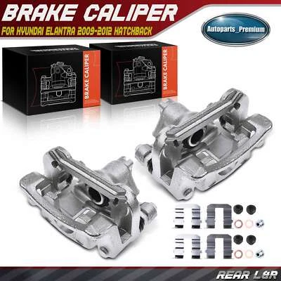 Pinzas de freno traseras izquierda y derecha para Hyundai Elantra 2009-2012 hatchback 2 un. Foto 1 de 4