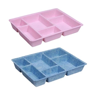 Felt Drawer Organizer Tray Toys Separators for Office Supplies Shelf Kitchen - Picture 1 of 15