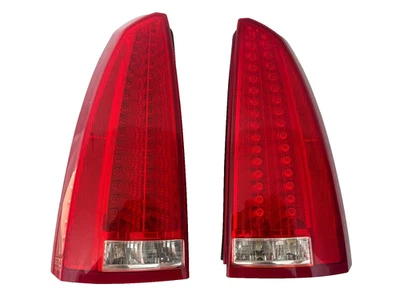 2006 – 2011 Cadillac DTS Tail Lights Pair Left & Right OEM 15858151 15858152 LED - Image 1 of 4