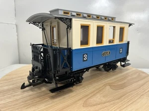 LGB Lehmann Gross Bahn G Scale Blue Passenger Car #3 - Picture 1 of 11