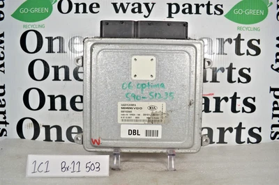 3910125141 Unidad de control del motor Kia Optima 2006-2008 módulo ECU OEM 1C1 503 B11 Foto 1 de 4