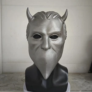 Ghost Maske Nameless Ghouls Latex Helm Halloween Cosplay Horror - Bild 1 von 11
