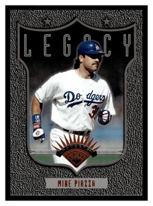 Mike Piazza #191 1997 Leaf Los Angeles Dodgers - Picture 1 of 2