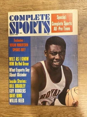 Revista Deportiva Completa Marzo 1968 Oscar Robertson Alcindor Excelente Estado Foto 1 de 4