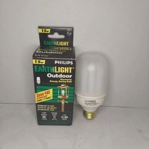 Philips Earth Light Electronic Engergy Saving Bulb Outdoor 60W  - Picture 1 of 5