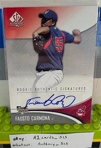 Fausto Carmona - 2006 Upper Deck SP Authentic Rookie Auto 369/399 - Cleveland - Bild 1 von 3
