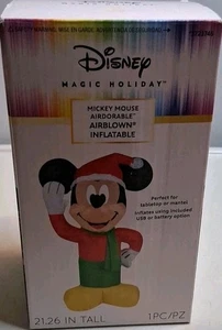 Disney Mickey Mouse 21" Airblown Inflatable By Gemmy - Picture 1 of 5