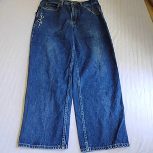 Sean John Jeans 32x30 Baggy Relaxed Carpenter Embroidered Hip Hop Street Y2K 90s - Picture 1 of 12